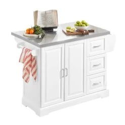 îlot De Cuisine FKW41-WN -Sobuy 02b61c76c2134af28cf2cb7e0db06898