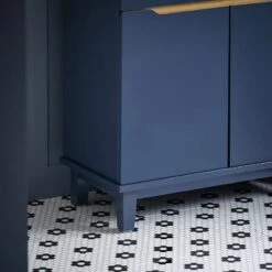 Meuble Sous Lavabo BZR113-B -Sobuy 07f3baee6ae24cd19a078272977b3a33