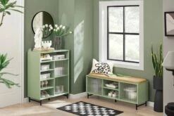 Meuble Bas Entrée FSR115-GR -Sobuy 09776b4eddcb4c67adb4a9aff54f2cb1