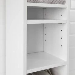 Meuble Colonne Salle De Bain BZR34-W -Sobuy 0a51e2378d3d4aeabc54953bfa04374e