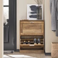 Meuble à Chaussures FSR137-F -Sobuy 0dd616339dfc48eb97fc1407f571f37c