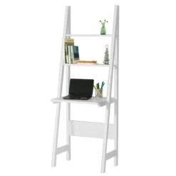 Table Bureau Etagère Echelle FRG60-W