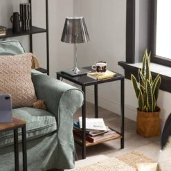 Lot De 2 Tables D'Appoint FBT99-F -Sobuy 112e1a4896c94e03bab39feb4279b02d