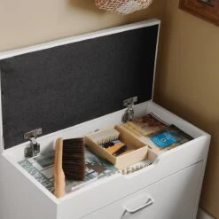 Banc à Chaussures FSR95-W -Sobuy 123e1e1c53be46edb3dca8d4593bd125