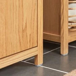 Meuble Sous Lavabo Naturel BZR98-N -Sobuy 186aad507d4a4ba98c1d192d343e5e1b