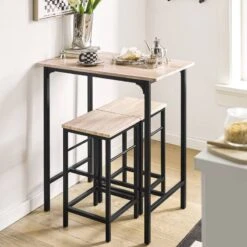 Table + 2 X Tabourets De Bar OGT10-HG -Sobuy 1b2d436efd8844c0a389d6c3f5c10cae