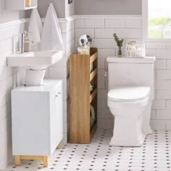 Étagère Roulettes NSR01-W -Sobuy 1b977d7e46d34b3d83c1935b853a4344