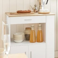 Desserte Roulante FKW113-WN -Sobuy 1d2d40e56506475ca5a6e8882f372523