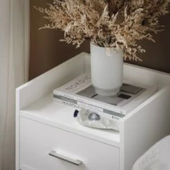 Table De Chevet Table D'Appoint FBT66-W -Sobuy 1ea4f4f766744ba8ad5bd618353f4309