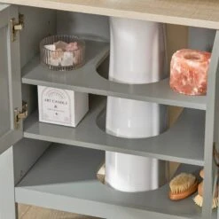 Meuble Sous Vasque BZR69-II-HG -Sobuy 1f5ec7e12dd64d1f9f0b76dd112ccd9d