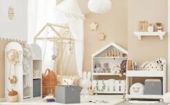 Portant Enfants KMB40-W -Sobuy 226f97b858ec42938bfa00291a040722