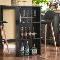 Table Haute Table De Bar FWT17-W -Sobuy 232e1b723b684b5599aa505704be5027