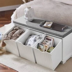 Coffre à Jouets FSR30-W -Sobuy 245de1dd9c9d4e50b1a8bc93d3d86f1d