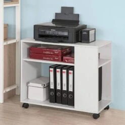 Bout De Canapé Table Imprimante FBT34-W -Sobuy 2c67d034e8aa42a6be01a4ee39f99c57