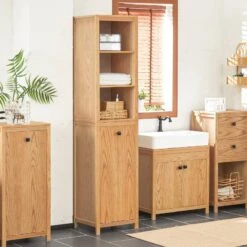 Colonne De Salle De Bain Naturel BZR95-N 12 Colonne De Salle De Bain Naturel BZR95-N -Sobuy 2cb54b59a87c4d7c8620918a2dc88b2d