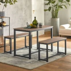 Table à Manger + 2 X Bancs OGT25-N