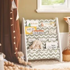 Bibliothèques Enfant KMB50-HG -Sobuy 348549efef644975829bf4b8694a5bd5