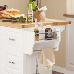 îlot De Cuisine FKW41-WN -Sobuy 362b2a83a6454eacb306bba8b470bb65