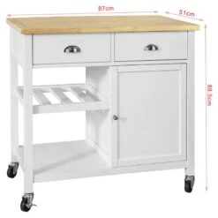 Desserte De Cuisine à Roulettes FKW62-WN -Sobuy 3be8a5754def43caa1e47a3f1a53f7b6.cropped 129 107 1464 1464.processed