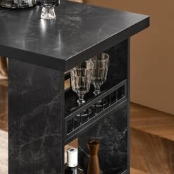 Table Haute De Cuisine FWT100-SCH -Sobuy 3c9a5e9076be479a9749451b7089231e