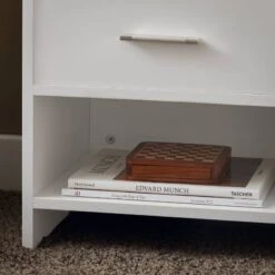 Table De Chevet Table D'Appoint FBT66-W -Sobuy 3f235fd752cd415ab0d722b1e808d15d