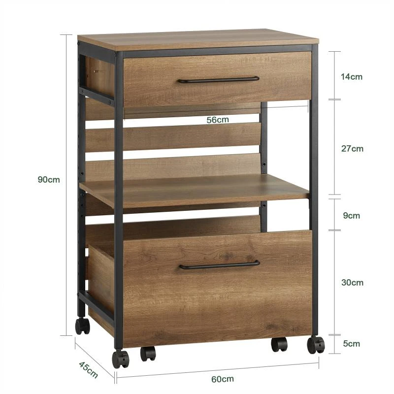 Desserte De Cuisine Roulante FKW118-PF 10 Desserte De Cuisine Roulante FKW118-PF – Image 10