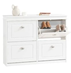 Commode à Chaussures 4 Abattants FSR79-W