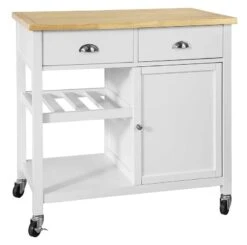 Desserte De Cuisine à Roulettes FKW62-WN