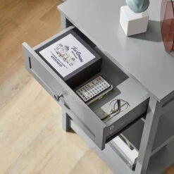 Table De Chevet Bout De Canapé FBT46-W -Sobuy 507940f3acf548d1a6c8538fc99bc343