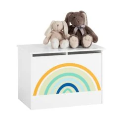 Coffre à Jouets Blanc KMB70-W