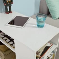 Bout De Canapé Table Imprimante FBT34-W -Sobuy 53113925eedb4638b87303e79309fdb7