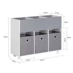 Étagère Enfant KMB61-HG -Sobuy 56caea792b0b4471a2c0c849c04896b0