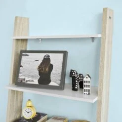 Bibliothèque Étagère échelle FRG112-WN 9 Bibliothèque Étagère échelle FRG112-WN -Sobuy 5c1ccb3c36434d8ea8244e1b5956558e