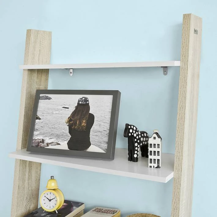 Bibliothèque Étagère échelle FRG112-WN 4 Bibliothèque Étagère échelle FRG112-WN – Image 4