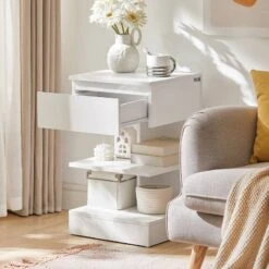 Table De Chevet FBT49-W 23 Table De Chevet FBT49-W -Sobuy 5d200ab380504755952794dd6c04cda5