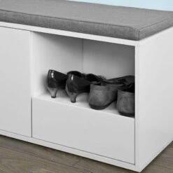 Banc De Rangement à Chaussures FSR37-W -Sobuy 668120647d044c9f8e05ef19fd3bb2c0