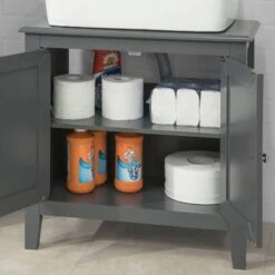 Meuble Sous Vasque FRG202-W 21 Meuble Sous Vasque FRG202-W -Sobuy 67557c396dc64d00b0274c5eeda10cf5