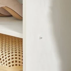 Meuble D'Entrée FSB68-W -Sobuy 6d7ed81dcb4646f89deb91a892c0f9bc