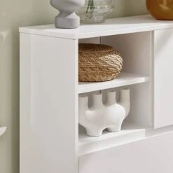 Meuble D'entrée FSR111-W 13 Meuble D'entrée FSR111-W -Sobuy 6eb2b39f407f493dbd03ca697f66ca67