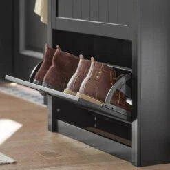 Commode à Chaussures FSR87-W -Sobuy 781e0d13852a414e90301e24533dd41b