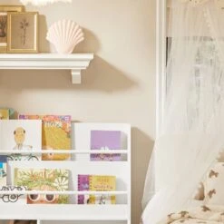 Bibliothèque Enfant KMB56-W -Sobuy 7908c31f1d5c4de891493770389f3c4b