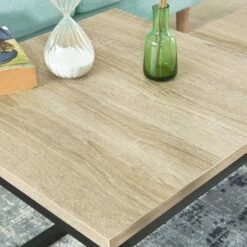 Lot De 2 Tables Basses Gigognes FBT42-HG 19 Lot De 2 Tables Basses Gigognes FBT42-HG -Sobuy 79688a316d9e4d89a6f30bed6d188180