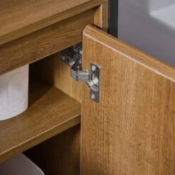 Meuble Sous Vasque BZR63-II-PF -Sobuy 81c57c1ef678486cb80ebbb43953414a