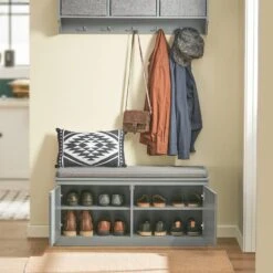 Meuble Bas Entrée FSR131-HG 10 Meuble Bas Entrée FSR131-HG -Sobuy 858ab0b3a6ff441c86d338fde98cd736