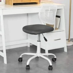 Chaise De Bureau FST64-GR -Sobuy 86cf28c22e5a4bf7b39affbfbfb3c8bd