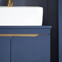 Meuble Sous Lavabo BZR113-B -Sobuy 87b2ee6247504428b4432de23067be82