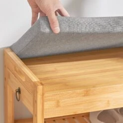 Banc De Rangement à Chaussures FSR49-N 16 Banc De Rangement à Chaussures FSR49-N -Sobuy 97bd969e7f2846a99726924156f08eec