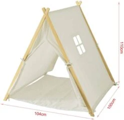 Tente De Jeu OSS02-W -Sobuy 9d970eaf3d17454c85569c3527acc26c