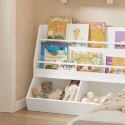 Bibliothèque Enfant KMB56-W -Sobuy af78c401c58246e0bac9451c77345cc8