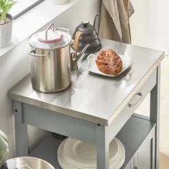 Desserte De Cuisine FKW22-WN 39 Desserte De Cuisine FKW22-WN -Sobuy b54a75c7cba045358a29ea44275823ed